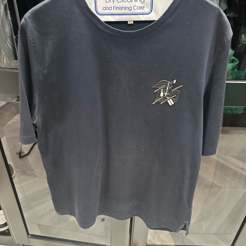 Hermes Dark Blue Short Sleeve Tee